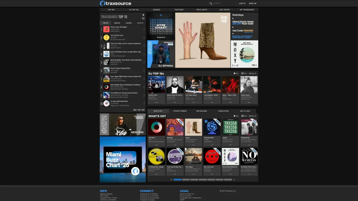 디깅사이트 traxsource